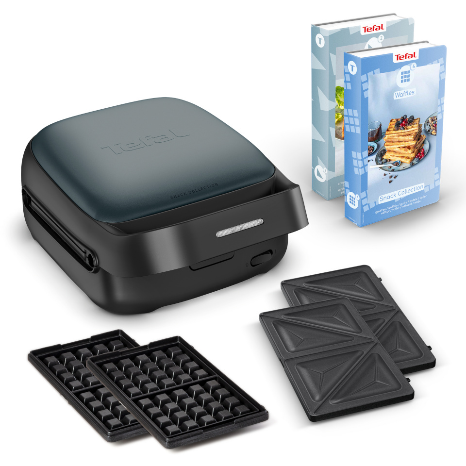 Tefal võileivagrill SW862BF0 Snack Collection Sandwich & Waffle Maker, 700W, must