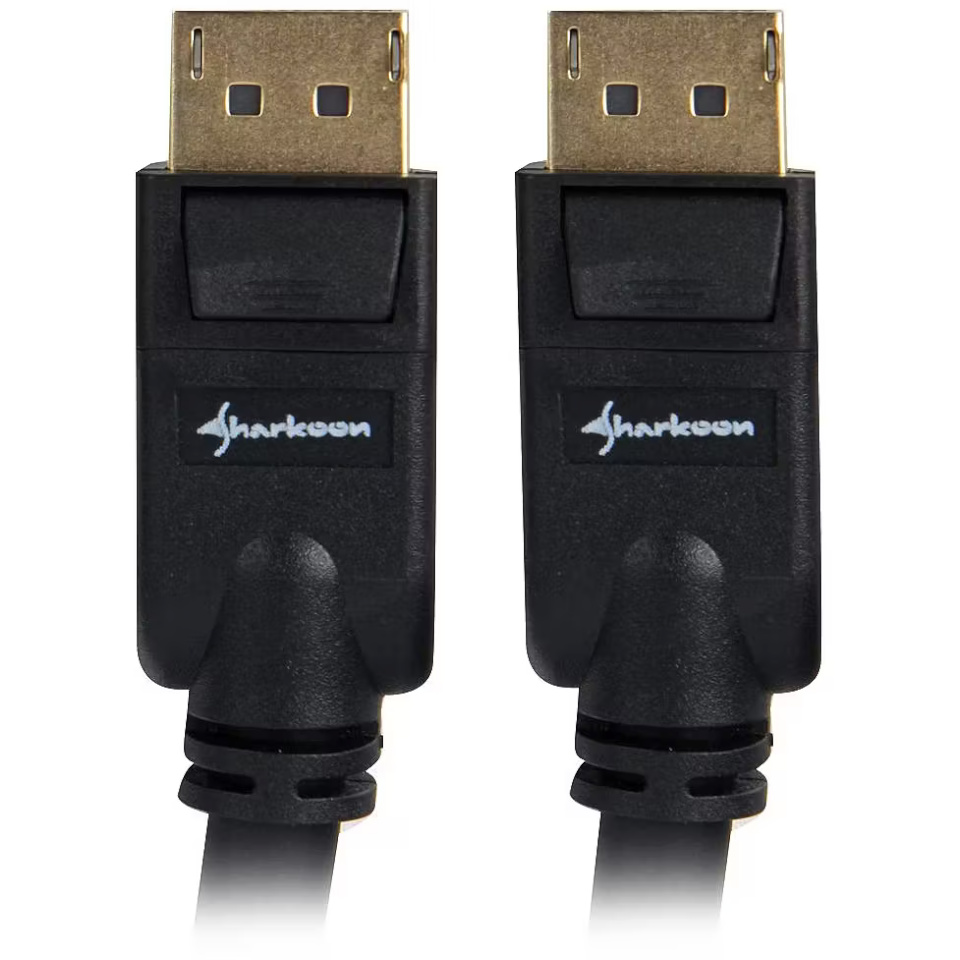 Sharkoon kaabel Displayport 1.3 St-St 4K bk 2,0m