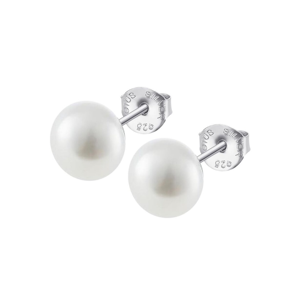 Lotus naiste kõrvarõngad LP3858-4/2 valge Hõbedane