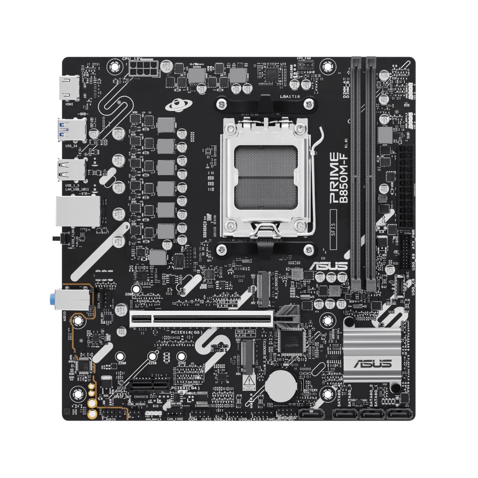 ASUS PRIME B850M-F emaplaat