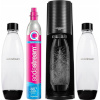 Sodastream karboniseerija Terra Sparkling Water Maker + 2 bottles, must