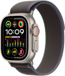 Apple Watch Ultra 2 GPS + Cellular 49mm Titanium Case with Blue/Black Trail Loop, M/L