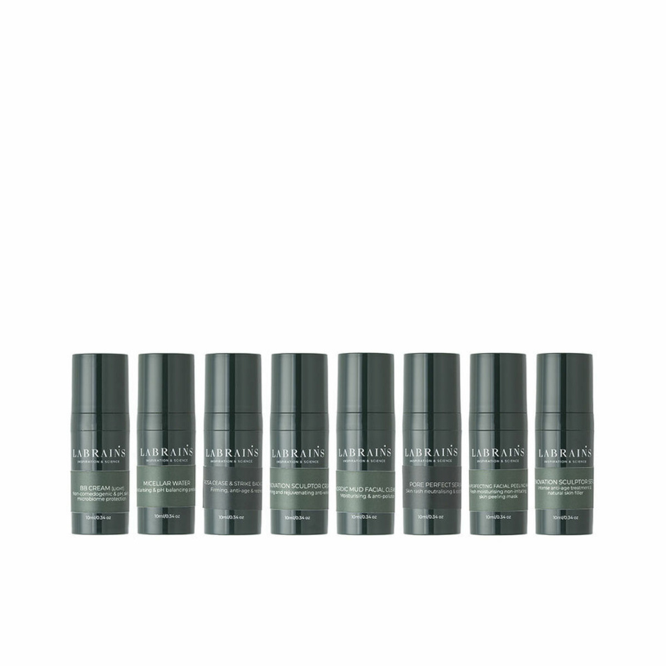 Labrains Kosmeetika komplekt COMBINATION OILY + PROBLEMATIC SKIN 8-osaline