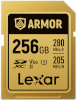 Lexar mälukaart SDXC 256GB Armor Gold UHS-II U3