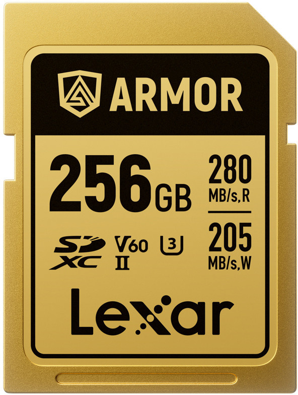 Lexar mälukaart SDXC 256GB Armor Gold UHS-II U3