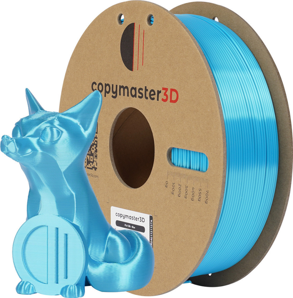 Copymaster3D PLA Silk 3D-printer niit, 1,75 mm, sinine