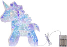 Star Trading jõuludekoratsioon Magic LED Unicorn with Lights, Table Decoration, 30cm