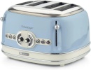 Ariete röster 4-Slice Toaster Vintage Blue, sinine
