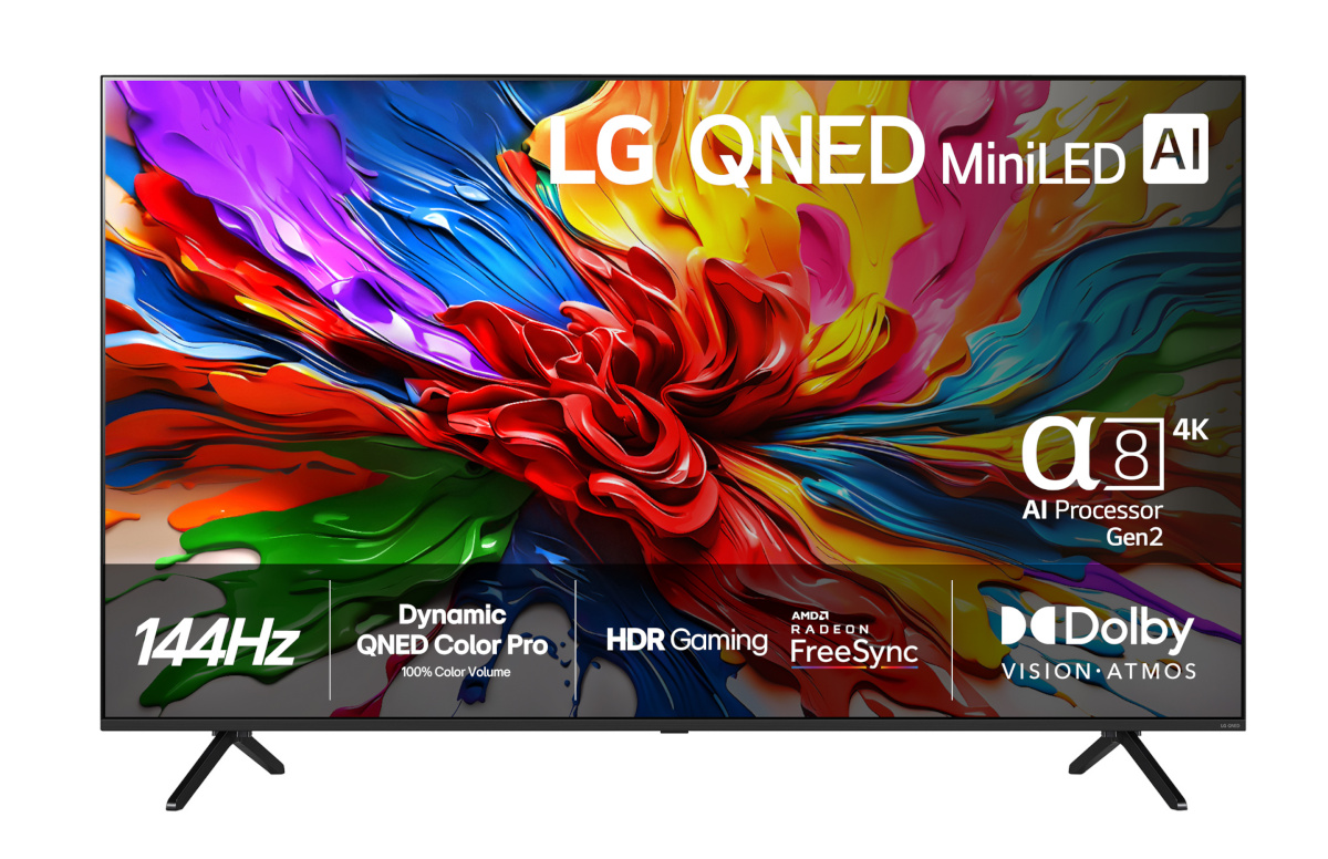 LG teler 55-tolline QNED 92 – 4K mini-LED-teler (2025)