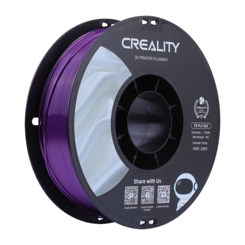 Creality 3D-printeri niit CR-Silk PLA Filament (lilla)