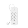 Belkin pikendusjuhe Power strip SurgePlus 6x schuko 1xUSB-A 1xUSB-C 650J 2m