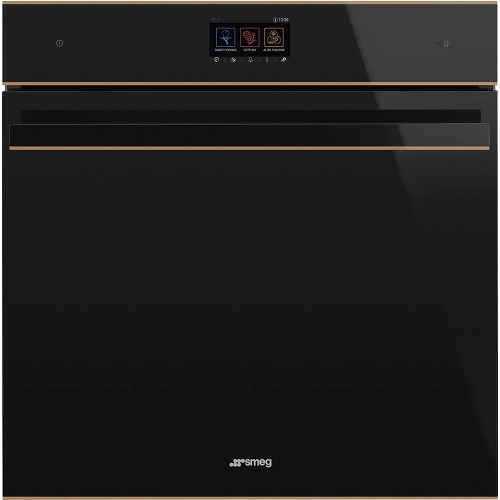 SMEG integreeritav ahi SOP6604TPNR Dolce Stil Novo, 68L, A+, TFT, pürolüüs, must