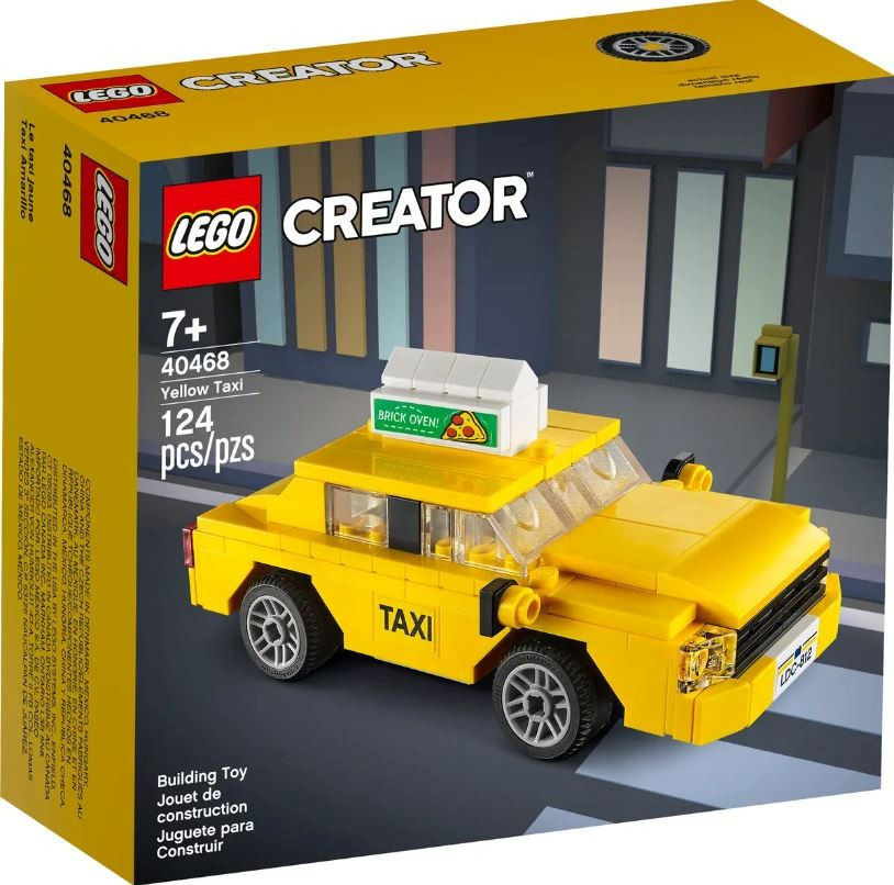 Lego klotsid Creator 40468 Żółta taksówka