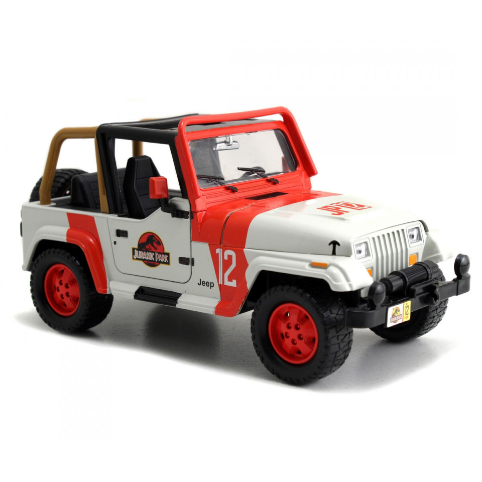 Jurassic Park auto Jeep Wrangler 19cm