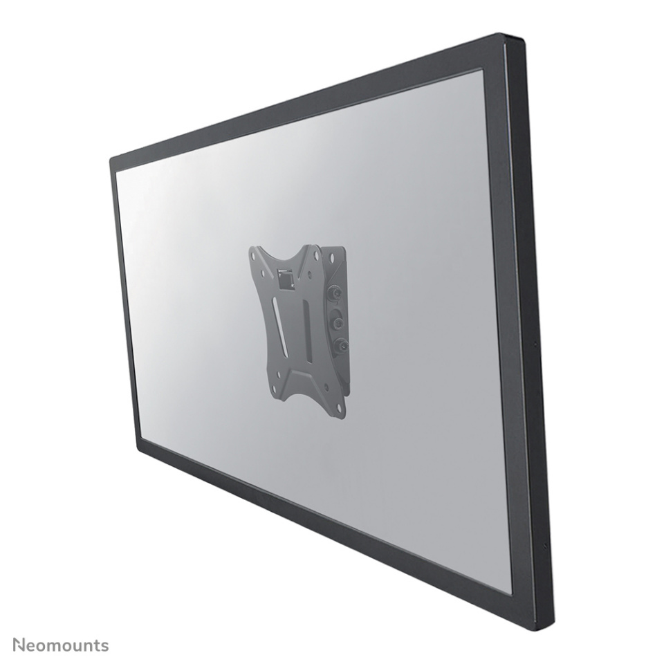 NeoMounts NM-W60BLACK Tiltable monitor/TV Mount wall - 10-30" - max 25 kg - VESA 75x75-100x100 - d 3,4 cm - must |