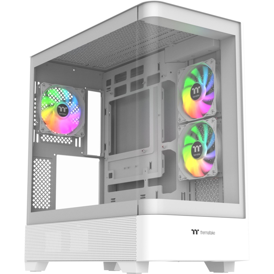 Thermaltake korpus View 290 TG ARGB Snow valge