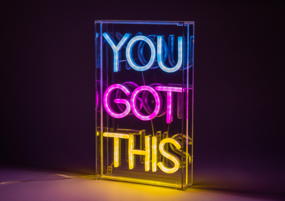Fuj:tech seinalamp Neon You Got This Wall Lamp