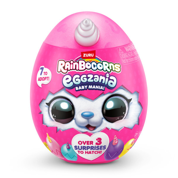 RAINBOCORNS mini pehme mänguasi munas, assort., 92111TQ1
