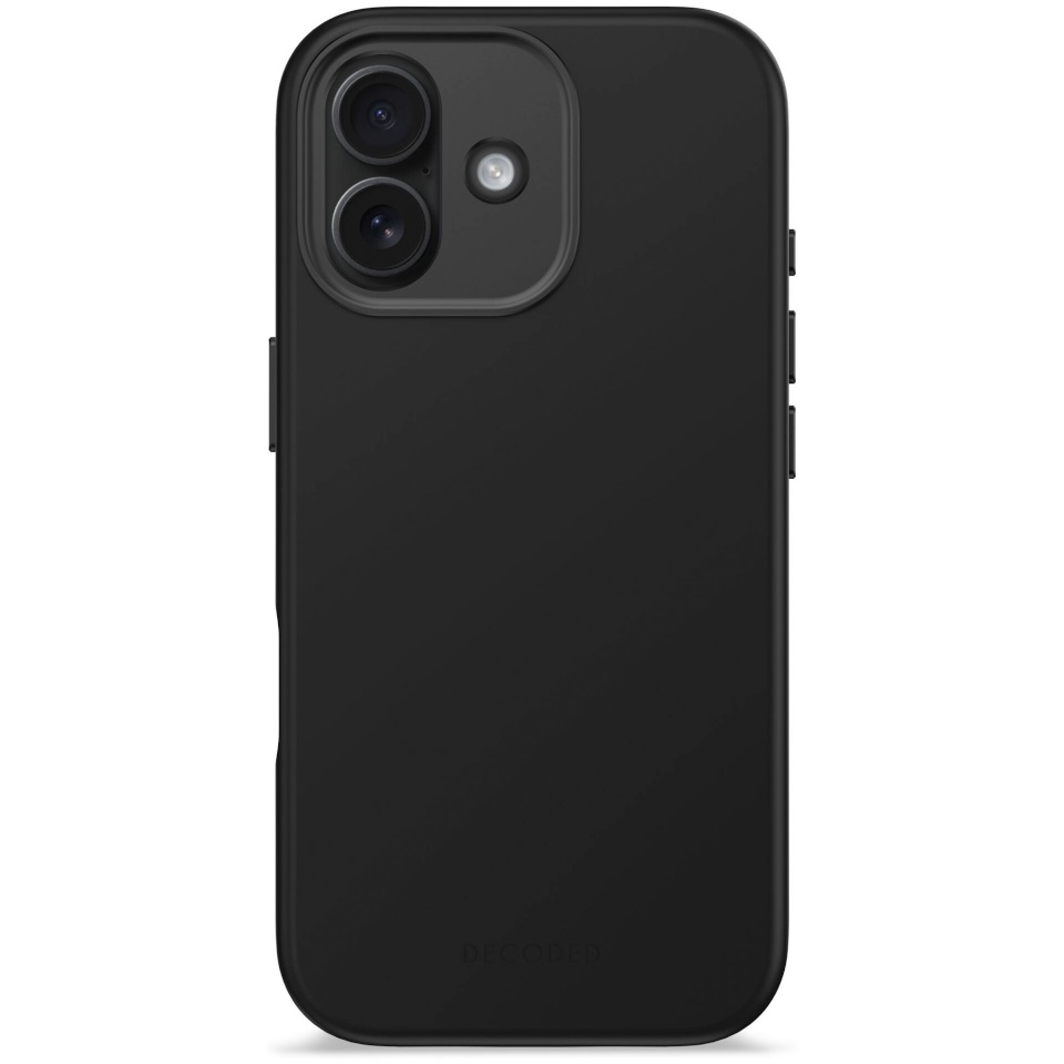 Decoded kaitsekest AntiMicrobial Silicone Backcover iPhone 17 Phantom Blk