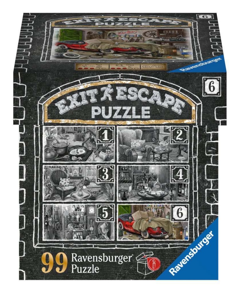 Ravensburger pusle Puzzle EXIT In The Haunted Manor, Exit Escape - Room 6 16882