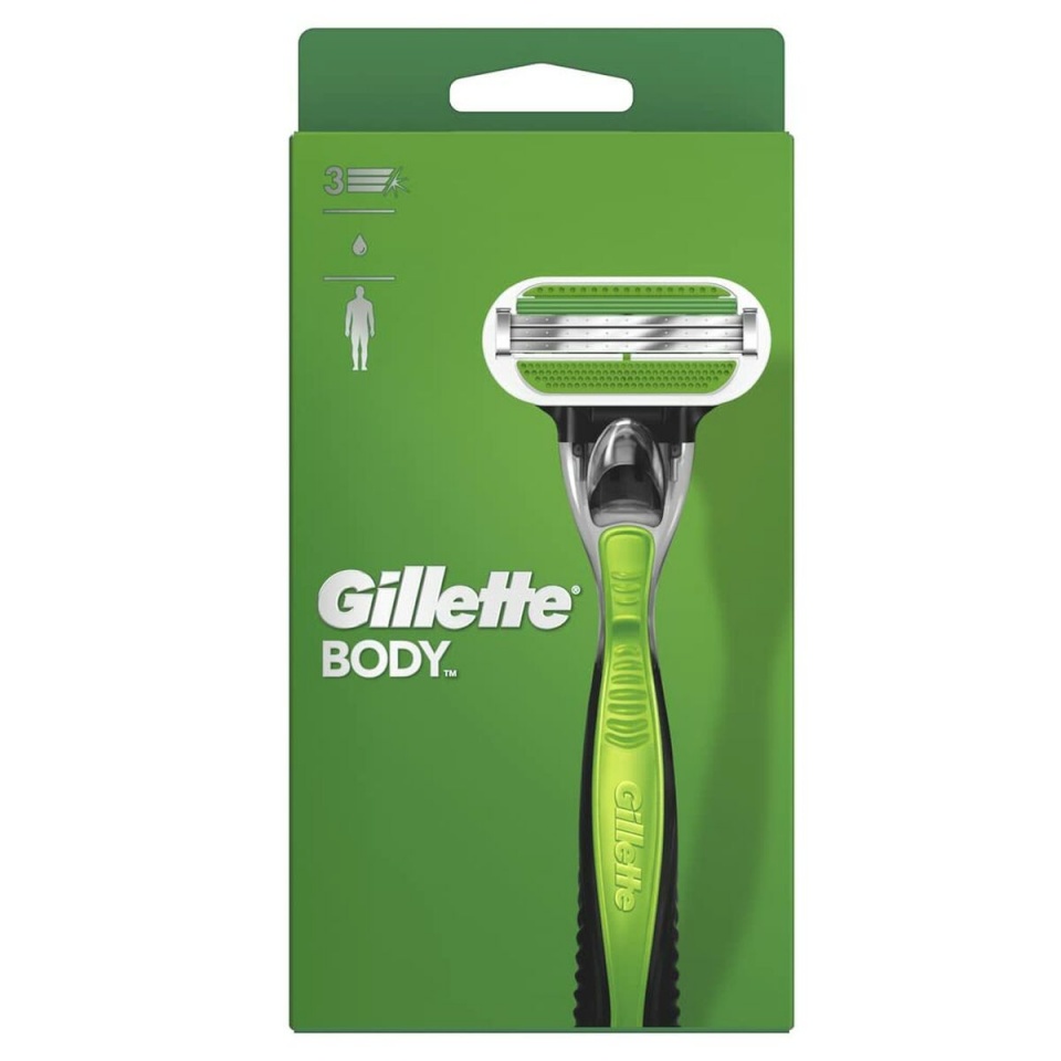 Gillette žiletiterad Body
