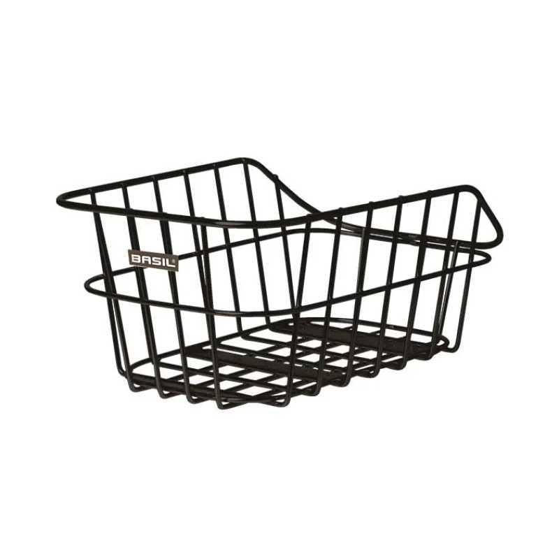 Basil pakiraamikorv Cento Alu, mattmust