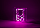 Fuj:tech laualamp Neon Teddy Lamp, roosa