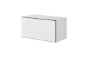 Cama Meble riiul full storage cabinet ROCO RO3 75/37/39 valge/must/valge