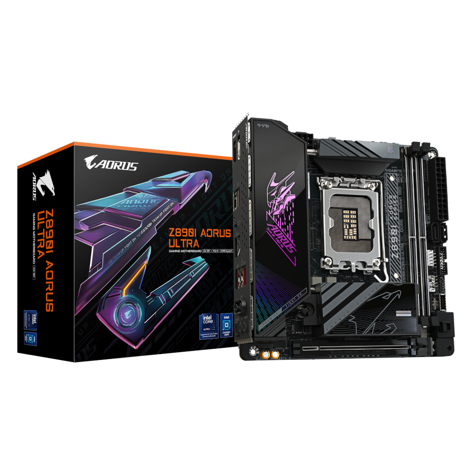 Gigabyte emaplaat Z890I AORUS ULTRA Z890, S1851, Mini-ITX, DDR5