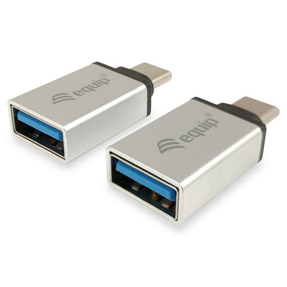 Equip USB-C - USB Adapter Hõbedane