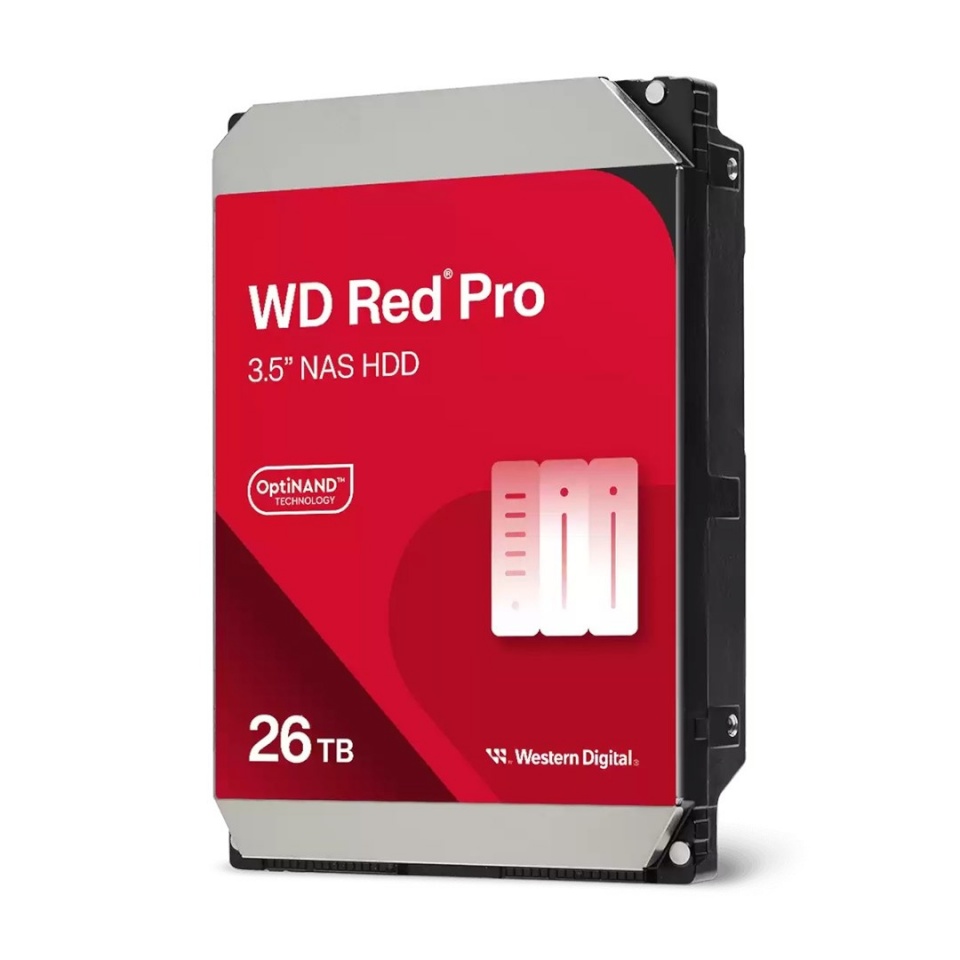 Western Digital Red Pro NAS-HDD 26 TB (SATA 6 Gb/s, 3,5")