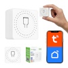 GreenBlue Flush-Mount WiFi Relay, Android/iOS/Alexa/Google Home, 100–240 V AC, 50/60 Hz, max. 16 A, for 150 W LEDs, GB739