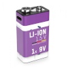 Ansmann li-ion aku E-Block 400 9V Li-ion USB-C 340mAh, 1tk
