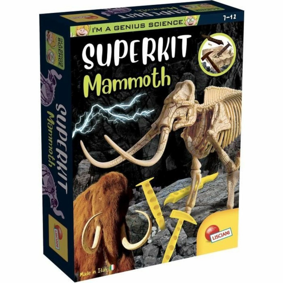 Lisciani Giochi arendav mäng kolm-ühes I'm GENIUS Super Kit Mammoth
