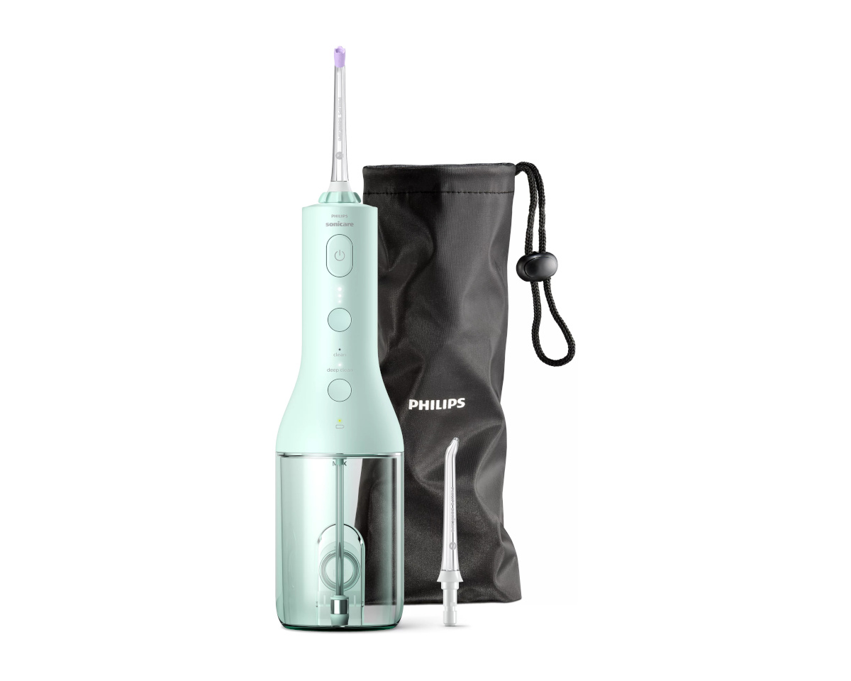 Philips hambavahede puhastaja HX3826/24 Series 3000 Sonicare Cordless Power Flosser, roheline