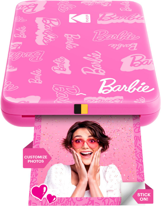 Kodak x Barbie fotoprinter Step Slim 2