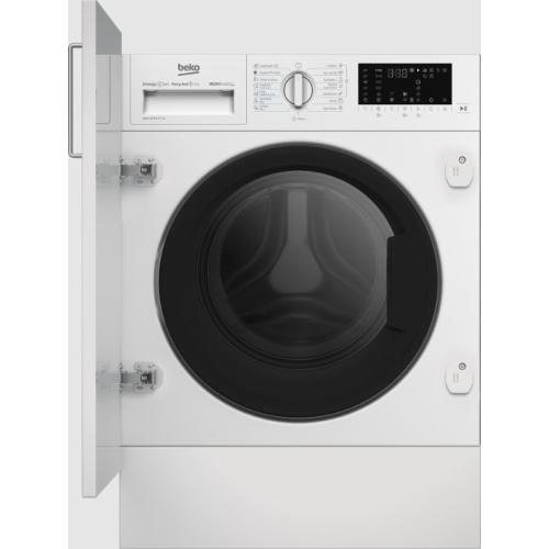 Beko pesumasin-kuivati Beko, integreeritav, 8/5 kg, 1400 p/min, valge