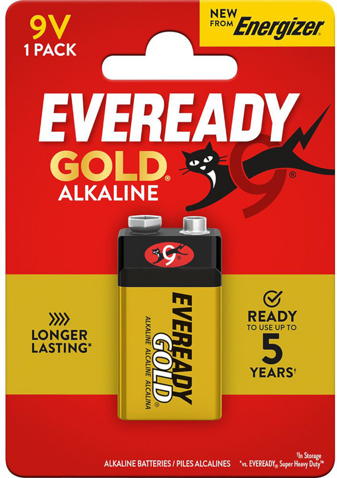 Energizer patarei Energizer Eveready Gold 9V CP1