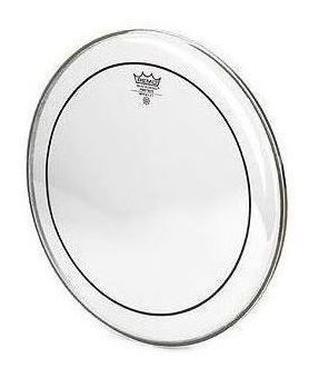 Remo trumminahk Pinstripe 15", poolläbipaistev