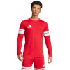 Adidas Teamwear T-särk meestele Squadra 25 Long Sleeve Jersey punane JE5297 suurus XL