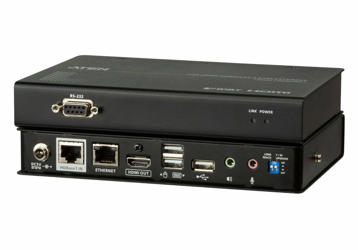 Aten switch USB HDMI HDBaseT2.0 KVM Extender w/o Ethernet port version | CE820