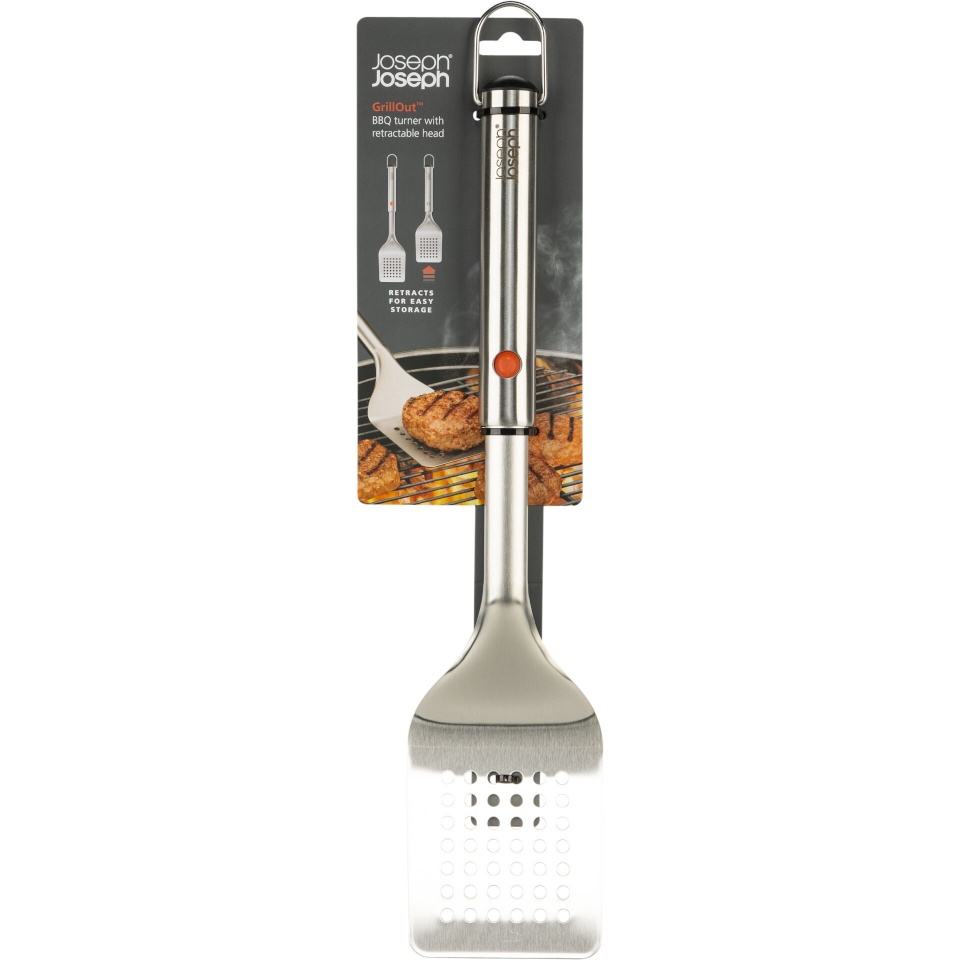 Joseph Joseph grilltarvik GrillOut SST BBQ Turner with Extending Handle
