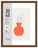 Nielsen Design pildiraam Photo Frame Wooden 3230205 Wood 19 Walnut 30x40 cm