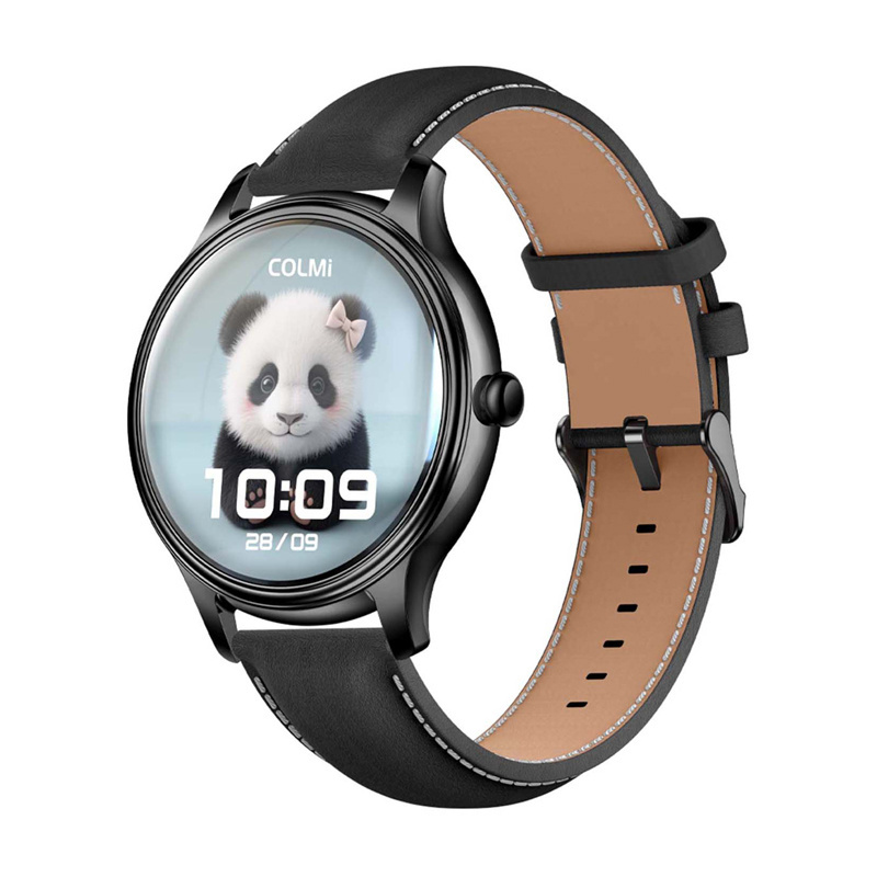 Colmi nutikell L28 Smart Watch (must silicone + must leather strap)