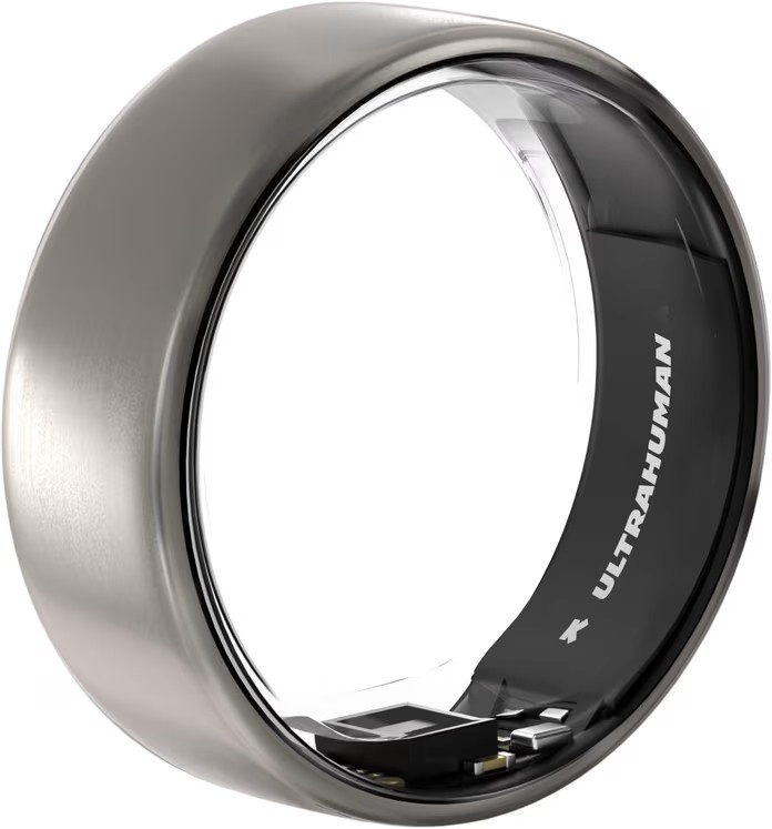 Ultrahuman nutisõrmus Ring Air Smart Ring, Raw Titanium, Size 6