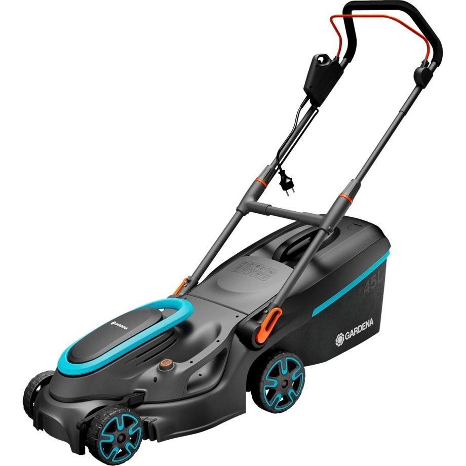 Gardena elektriline muruniiduk Electric Lawn Mower PowerMax 37/1800 G2, must/sinine