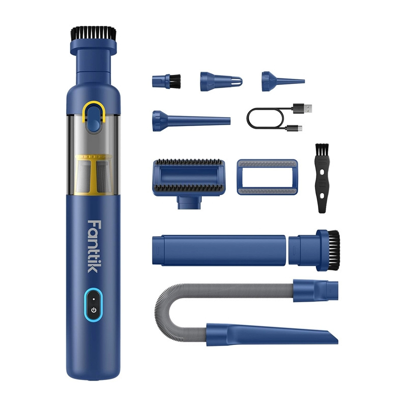 Fanttik autotolmuimeja V8 Apex Cordless Portable Car Vacuum Cleaner, sinine