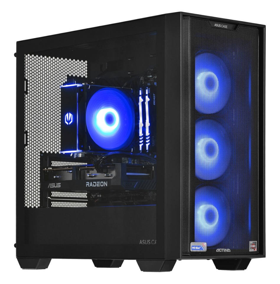 Actina 5901443335832 PC AMD Ryzen™ 5 5600 16 GB DDR4-SDRAM 1 TB SSD AMD Radeon RX 7600 Mini Tower must
