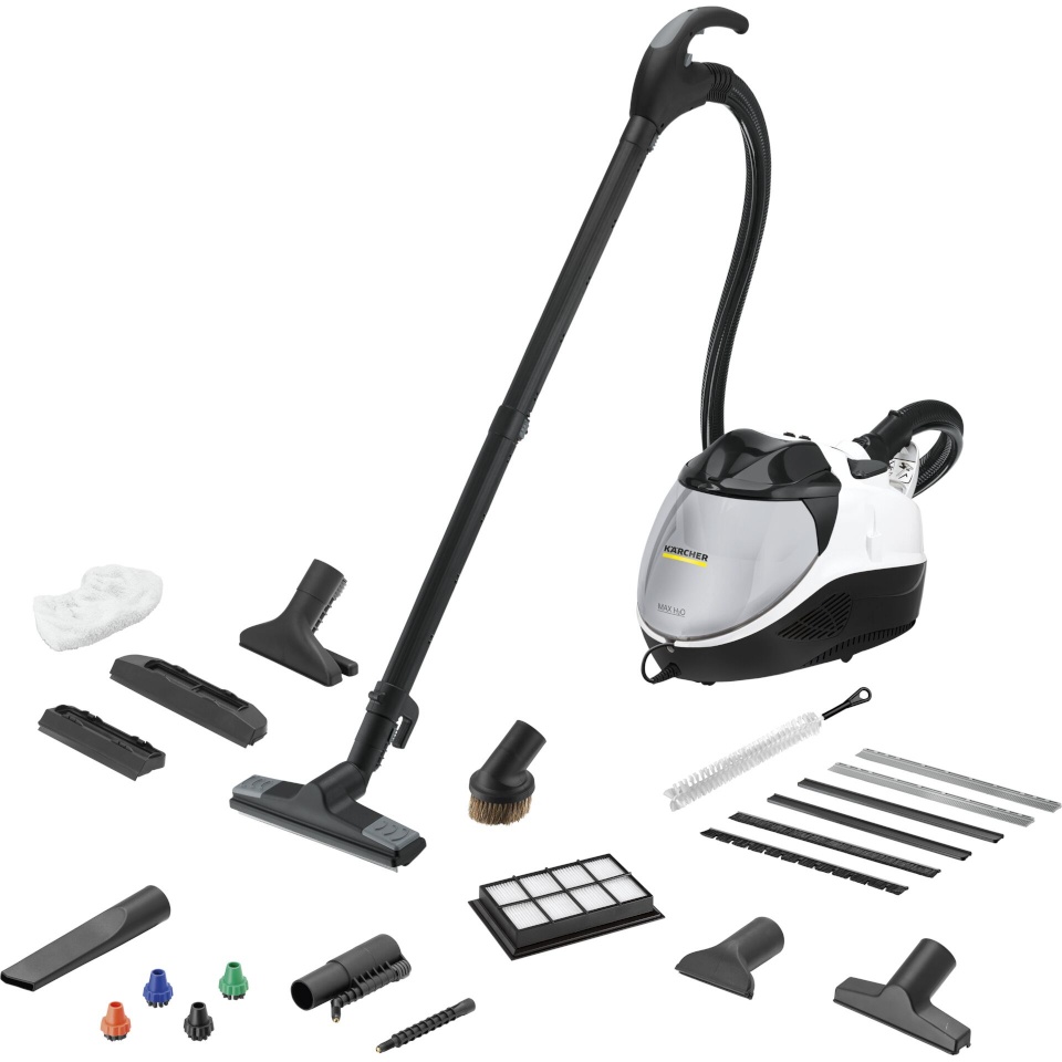 Kärcher aurupuhasti SV7 Steam Vacuum Cleaner, valge/must