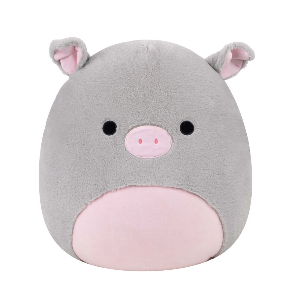 Squishmallows pehme mänguasi Fuzz A Mallows Bessa Pig, 50 cm